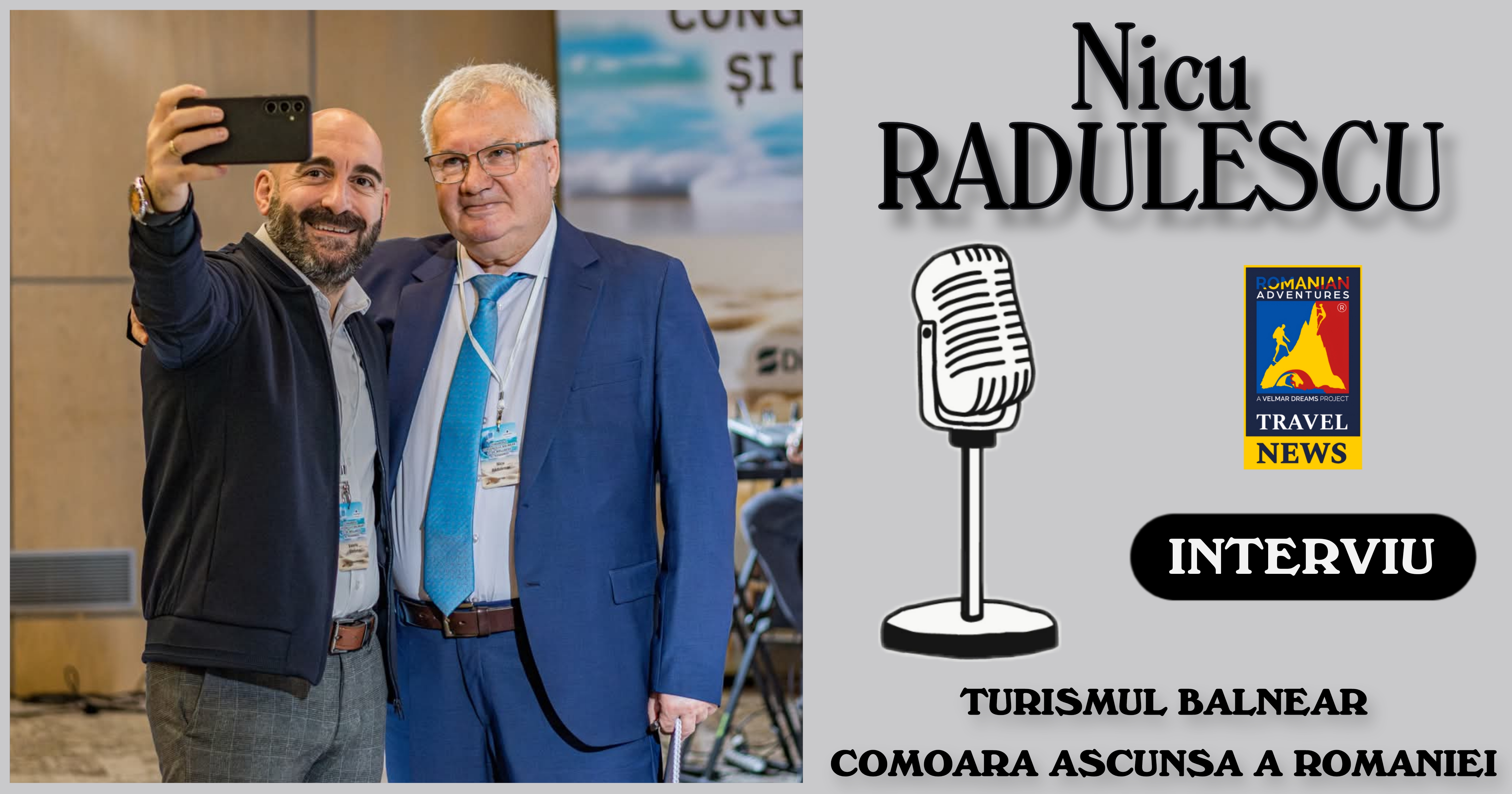 Nicu Rădulescu, Președintele OPTBR, discută despre turismul balnear din România